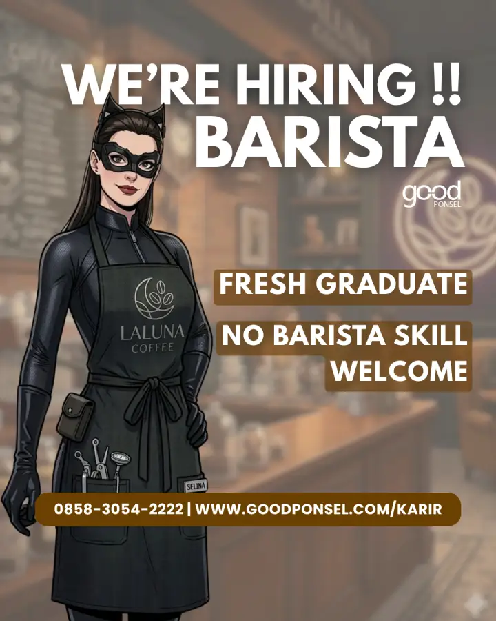 Lowongan Pekerjaan BARISTA - Good Ponsel 0