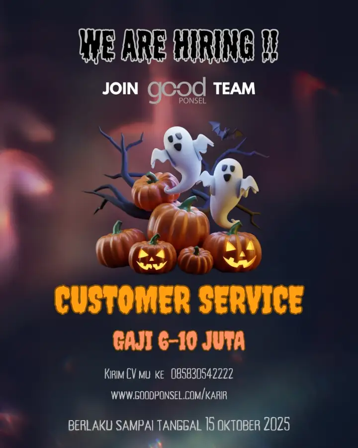 Lowongan Pekerjaan Customer Service - Good Ponsel 0