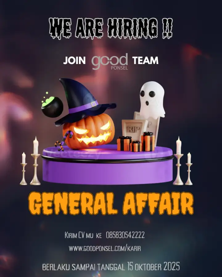 Lowongan Pekerjaan General Affair - Good Ponsel 0
