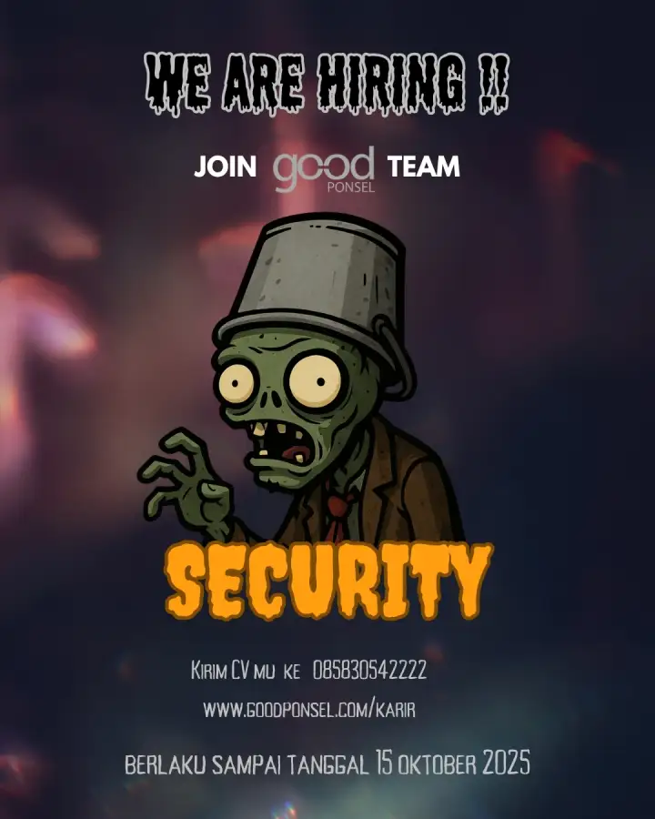 Lowongan Pekerjaan Security - Good Ponsel 0