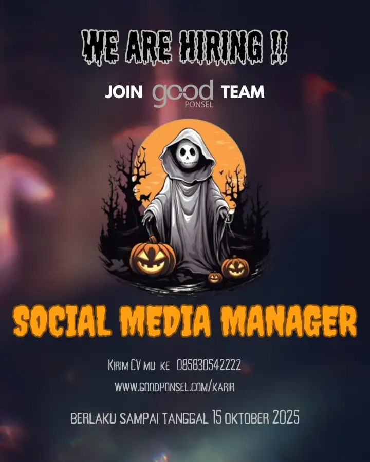 Lowongan Pekerjaan Social Media Manager - Good Ponsel 0