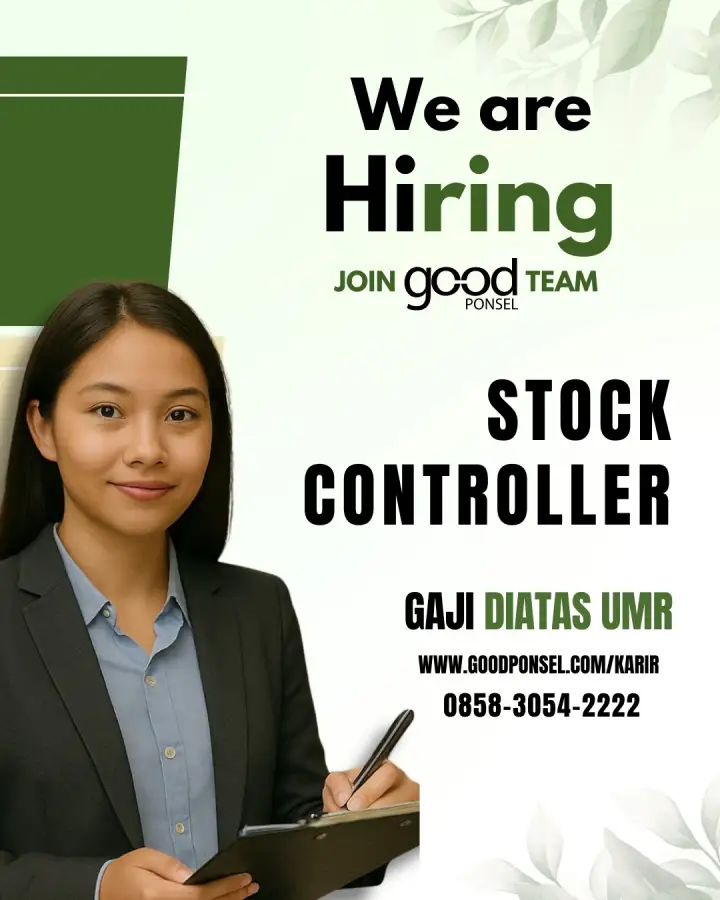 Lowongan Pekerjaan Stock Controller - Good Ponsel 0
