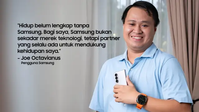 10 Tahun Bareng Samsung: Kisah Joe yang Hidupnya Makin Praktis dan Seru! - image