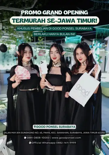 PROMO GRAND OPENING TERMURAH SE-JAWA TIMUR KHUSUS PEMBELIAN OFFLINE STORE SURABAYA